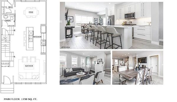 Calgary 3 bedrooms Townhouse for rent. Property photo: 547533-3