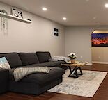 Fully Furnished & Renovated  2 Bed Basement Suite- All Bills & Internet Incld