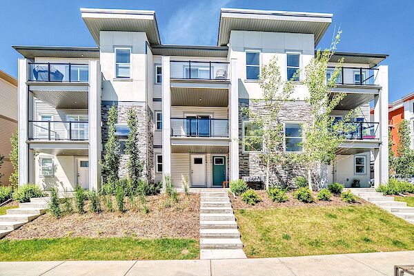 Calgary 1 bedroom Townhouse for rent. Property photo: 551176-2