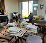 Upscale 2-bedroom, 2-bathroom condominium in the heart of downtown, offering br
