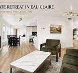 Executive Eau Claire Penthouse - Furnished - Private Elevator - River Views