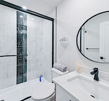 Modern Renovated Basement Suite | 1 Bed | Private Laundry | Avail Sept 1