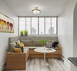 Garden Towers: 1 & 2-Bedroom Apartments with City Views