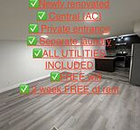 Cozy 2 beds 1 bath basement in Skyview NE