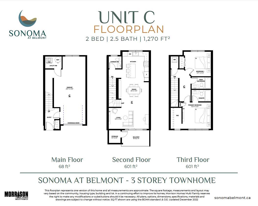 Calgary 2 bedrooms Townhouse for rent. Property photo: 573363-1