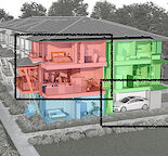 Modern 3-Bedroom Designer Corner Unit Townhome Equipped w/ AC
