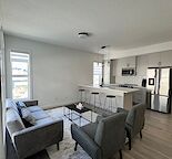 LUXURY END-UNIT TOWNHOME | 2 BED + 2 BATH | DOUBLE GARAGE | A/C | SEMI-FURNISHED