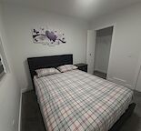A furnished bedroom with a private bathroom is available for female tenant only