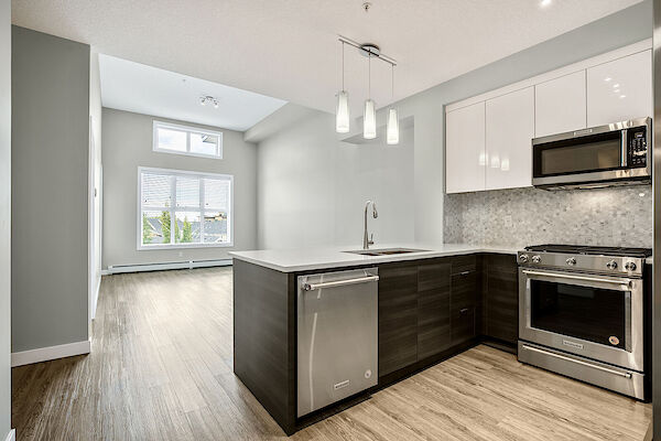 Calgary 1 bedroom Condo Unit for rent. Property photo: 583277-2