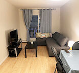 Awesome furnished apartment 1B+1 Living, you won't pay anything except the rent
