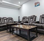 Newly built fully furnished 2 Bedroom basement suite .