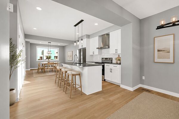 Modern 3-Bedroom Main Floor for Rent in Blatchford with Double Garage!