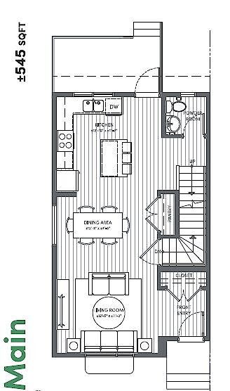 Calgary 3 bedrooms Townhouse for rent. Property photo: 590790-3
