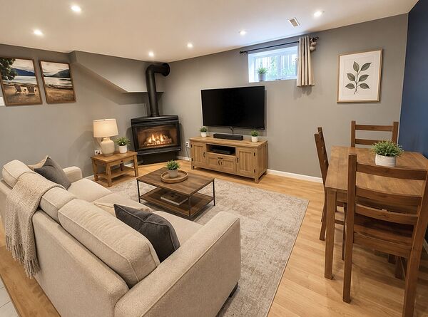 Calgary 1 bedroom Basement for rent. Property photo: 593390-3