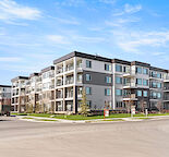 Top Floor Condo at the HARLOW in Wolf Willow, with A/C unit
