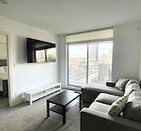 Bright Contemporary | Furnished Condo in Beltline + Parking