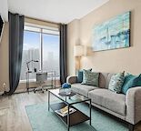 1 bed/1 bath Condo Downtown Calgary - Mountain and Downtown Views