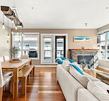 Boasting a Scandinavian concept interior design aimed at a "cozy togetherness" this incredible 2 bedroom 2 full bathroom