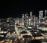 RARE VIEW OF CALGARY SKYLINE. Fully furnished and move in ready, plus work area