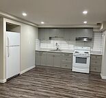 Two bedroom basement suite with ally parking