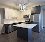 Gorgeous 2 Bed, 2 Bath + Den Condo (with doors!) with AC + BBQ