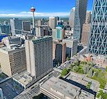 Downtown Large Bright one Bedroom Condo for Rent