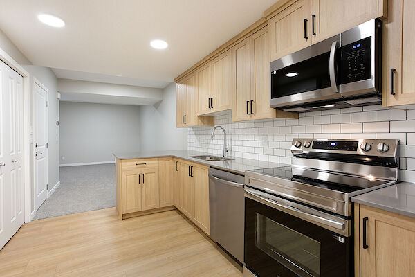 Calgary 1 bedroom Basement for rent. Property photo: 607241-3