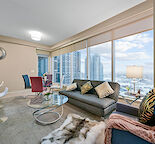 Fully Furnished 2 BR 2 B 19th Floor Alura Suite - Incl. All Utilities + Wifi