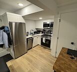 $1450 Utilities Included Modern 1-Bedroom Basement Suite in Highland Park!