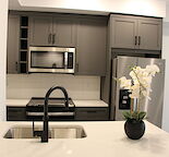 Beautiful Studio with underground Parking, Balcony facing University Avenue