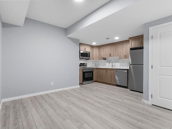 Calgary 1 bedroom Basement for rent. Property photo: 641092-3