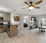 2 bed 2 bath -  Walk out condo steps to West Beach on Mahogany lake