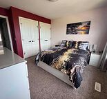 Master bed room with ensuite bathroom