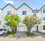 RENOVATED TOWNHOUSE FOR RENT BACKING ONTO GREEN SPACE and ATTACHED GARAGE