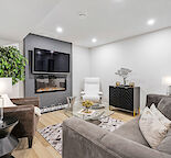 New Luxury two-bedroom legal basement suit in vibrant community of Nolan Hill