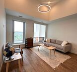 Top Floor Larger 1 bed with downtown views, storage and parking included