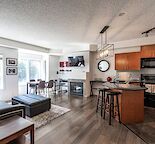 Furnished 2 Bedroom Corner Unit Just Steps from 17th Ave & Downtown