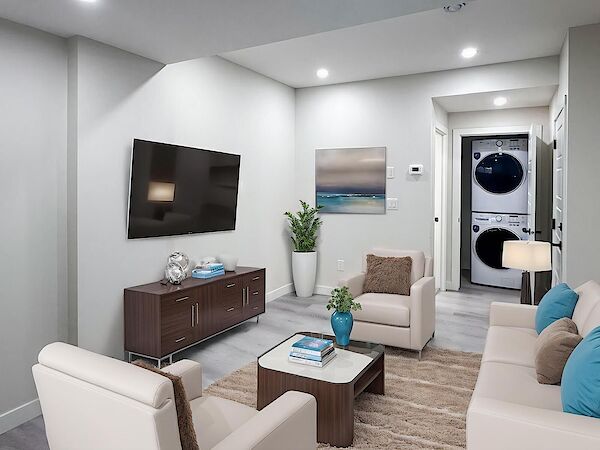 Calgary 1 bedroom Basement for rent. Property photo: 662675-2