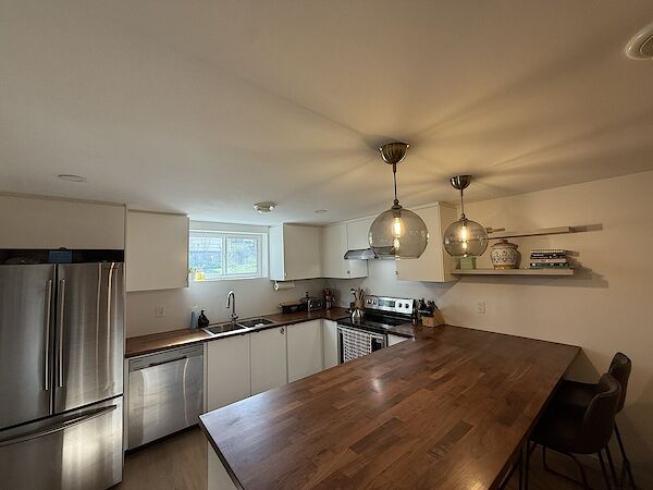 Bright, Newly Built, Legal 1-Bedroom Basement Suite