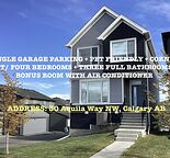 Garage parking+pet friendly+4bedroom+3bathroom+bonus room with Air Conditioning