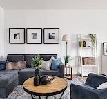Fully Furnished Bright and Modern 3-Bedroom, 2.5-Bathroom Townhouse
