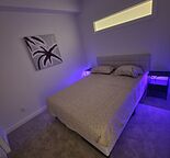 Beautiful 1-Bed Furnished Condo - Seton–Stylish Comfort with a view of the pond.