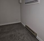 2 bedroom basement, one bathroom and a kitchen