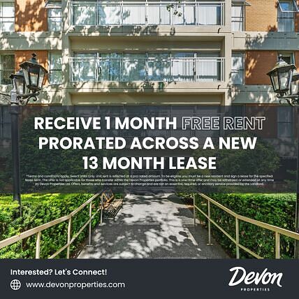 Bellevue Towers is a beautifully maintained eight-storey building comprising 44 spacious one- and two-bedroom suites.