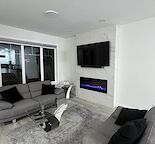 Room for rent in new house in mahogany.