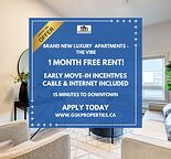 BRAND-NEW 1, 2, AND 3 APARTMENTS FOR RENT!!! ONE MONTH FREE RENT-LIMITED TIME!!!