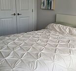 One bedroom in a new 3 bedroom home, separate bathroom