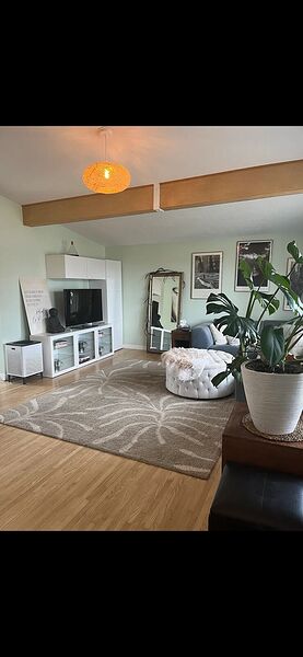 Bright Furnished Room w/ Private Convenience Setup – Hot Tub & Utilitie