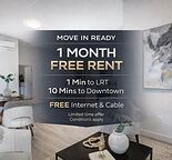 BRAND-NEW 2 BED & 2 BATH APARTMENT - HEAT, INTERNET & CABLE INCLUDED!