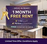 BRAND-NEW 2 BED PLUS DEN & 2 BATH APARTMENT, HEAT, INTERNET & CABLE INCLUDED!